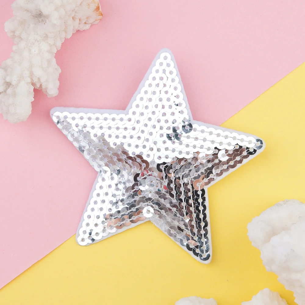 DoreenBeads ручной работы значки звезда Аппликации блесток для одежды брюки сумки