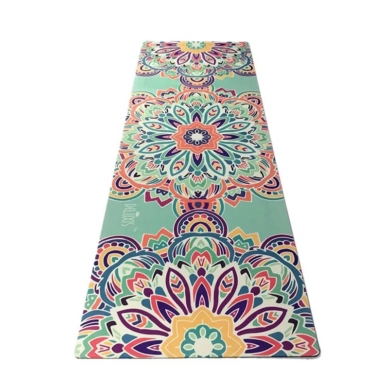 183cm*61*0.35cm More Longer Natural Rubber Fabric Non-Slip Eco-friendly Exercise Mat Fitness Yoga Mat