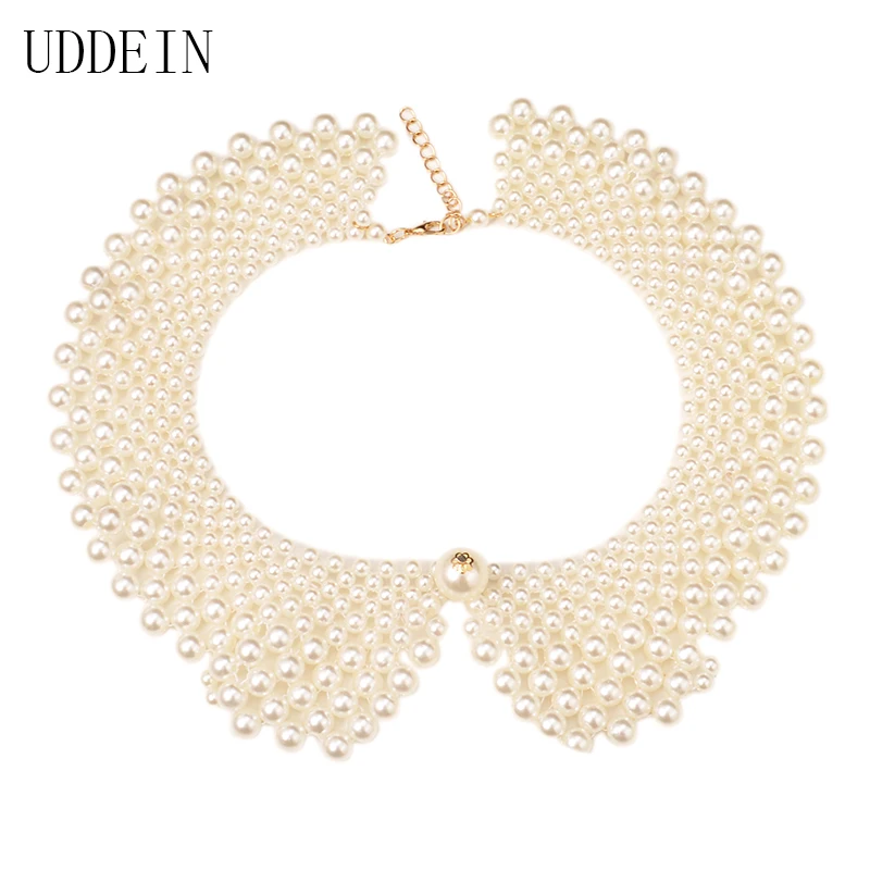 UDDEIN модные Многослойные ювелирные изделия из искусственного жемчуга Свадебные