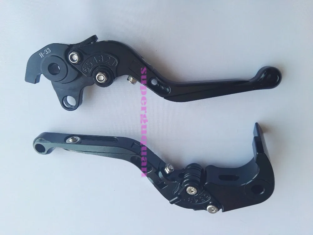 New motorcycle motorbik CNC Foldable Extendable brake&ampClutch Levers black For Honda CB1000R CB 1000R 2008-2016 | Автомобили и