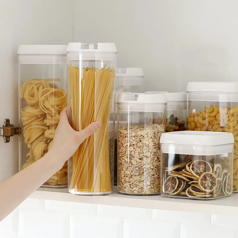 Герметичный контейнер для кухни хранения пищевых продуктов утолщенные