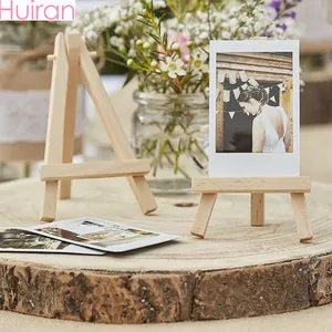 Деревянный мольберт Huiran, Свадебный декор, подставка, держатель для рисования, праздничное украшение вечерние товары для свадьбы, вечеринки