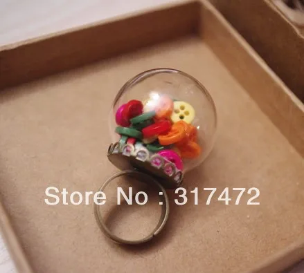 Бесплатная Доставка! Ярмарка магический флакон из прозрачного стекла и кольцо