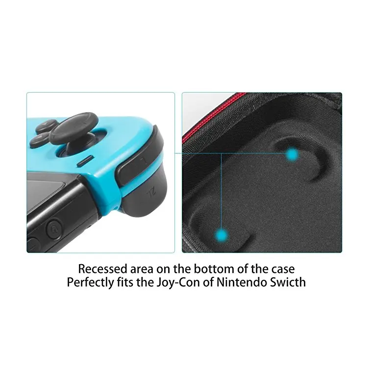 Чехол для nintendo NS Switch Дорожный переноски защитный портативный чехол сумки жесткий