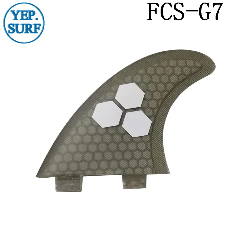 Плавник для серфинга FCS G7 плавник сотовый плавник для доски для серфинга 5 цветов плавник для серфинга Quilhas Подруливающее устройство аксессуары для серфинга