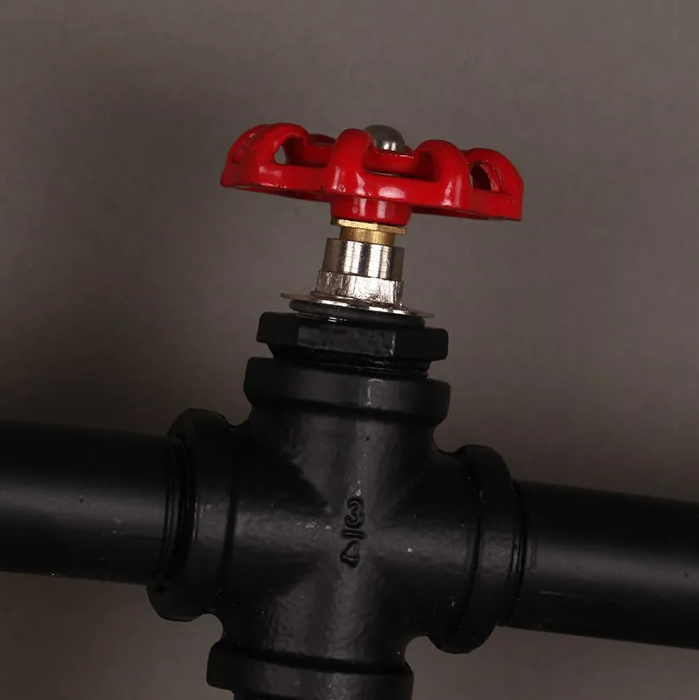 Настенная лампа для водопроводной трубы винтажная коридора черная настенная