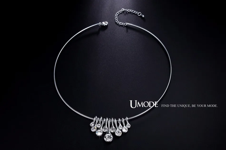 UMODE, колье на удачу, милые Подвески, ожерелье, колье с кругами, ожерелье с этикой, Трендовое женское ювелирное изделие, подарки на день рождения, Boho UN0234B