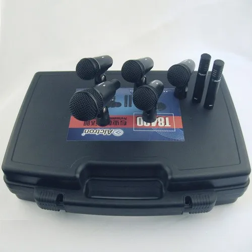 Оригинальный барабанный микрофон alctron T8400 набор из 7 предметов зажим для