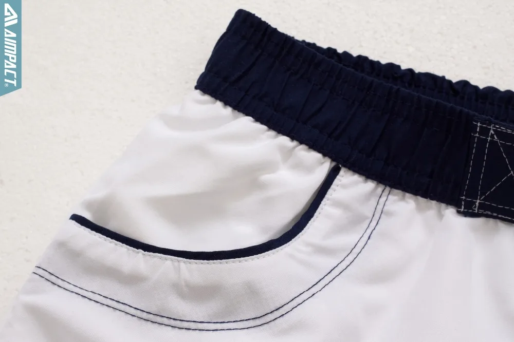 Aimpact, мужские пляжные шорты, быстросохнущие, Maillot De Bain, для фитнеса, пляжные мужские пляжные шорты, бермуды, модные, с подкладкой, трусы-боксеры с морской тематикой