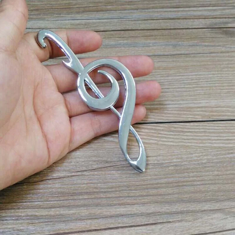 New Arrival Silver Color Bottle Opener Creative Versatile Alloy Music Note-Shape Beer Wedding Decor Party Gift | Дом и сад