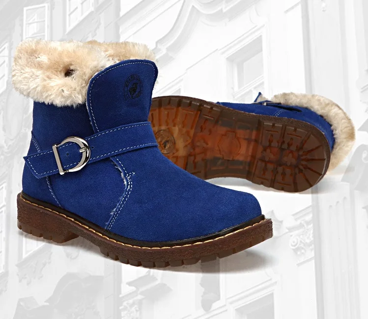 Зимняя детская обувь для русской зимы 30 градусов зимние ботинки Martin девочек и