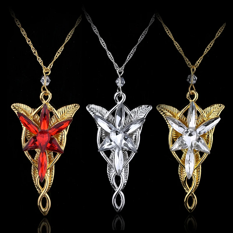 Классическая Подвеска из фильма Arwen Evenstar подвеска серебряного цвета с