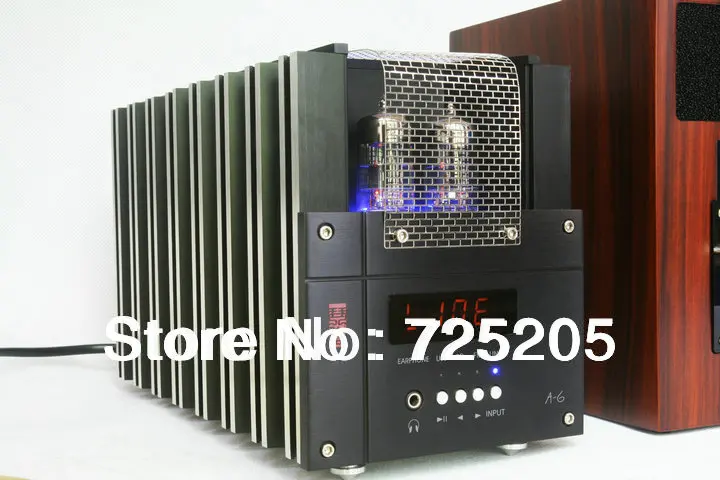 2x38 Вт 6N3T труб как Предварительного усилителя HIFI Гибридный Ламповый Усилитель USB SD