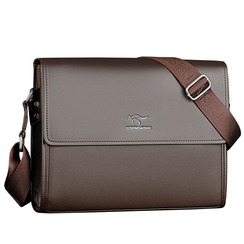 Cross Brown Мессенджер из почтальона рабочая деловая офисная дипломат портфель сумка мужская женский мужчина женская для документов работы через плечо сумочка органайзер чемодан саквояж коричневая чёрный планшет класический муж - Цвет: Cross Brown