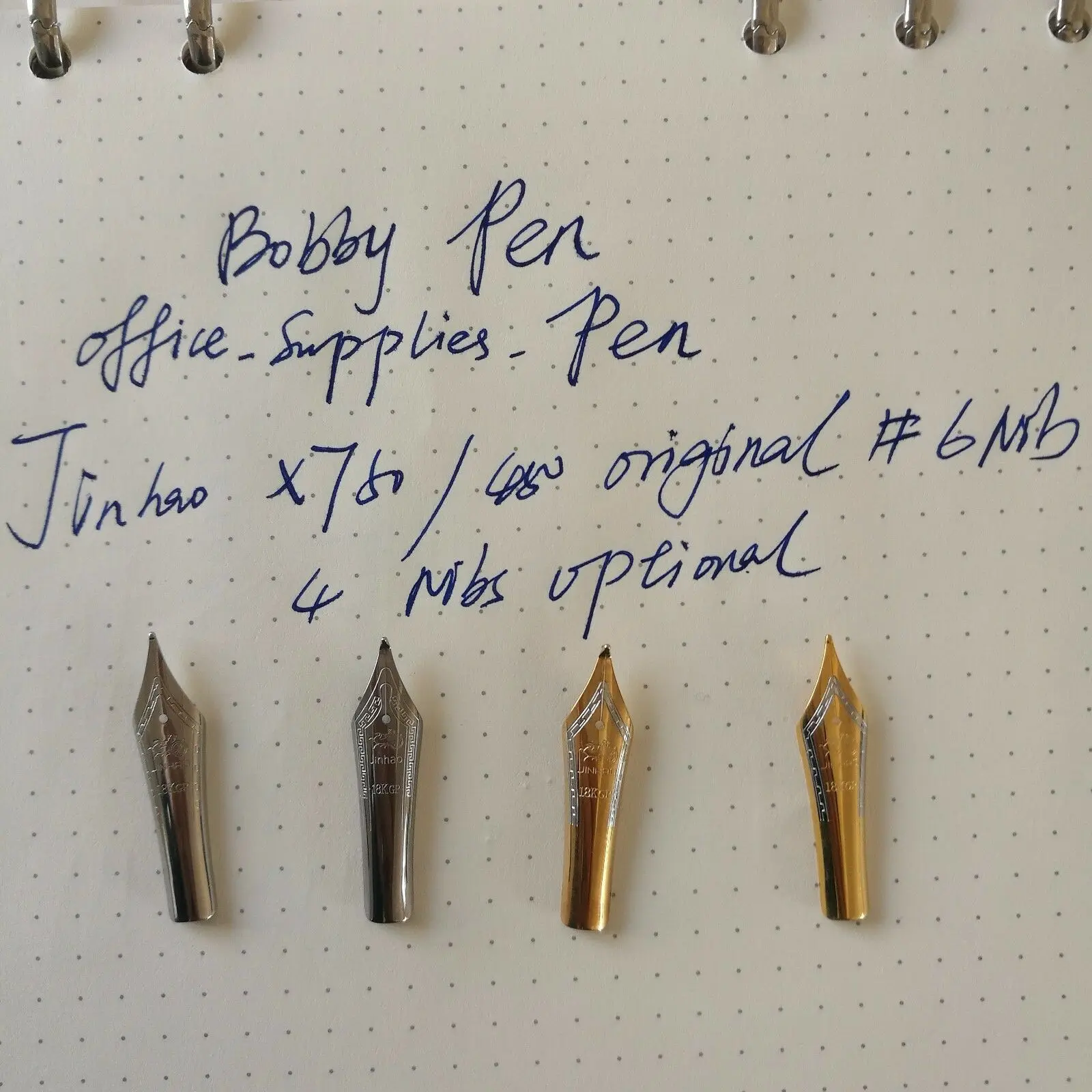 

1pc Original Jinhao #6 35mm Nib For Jinhao X750/450/159/100 Fountain Pen Ink Pen Stationery Office school supplies