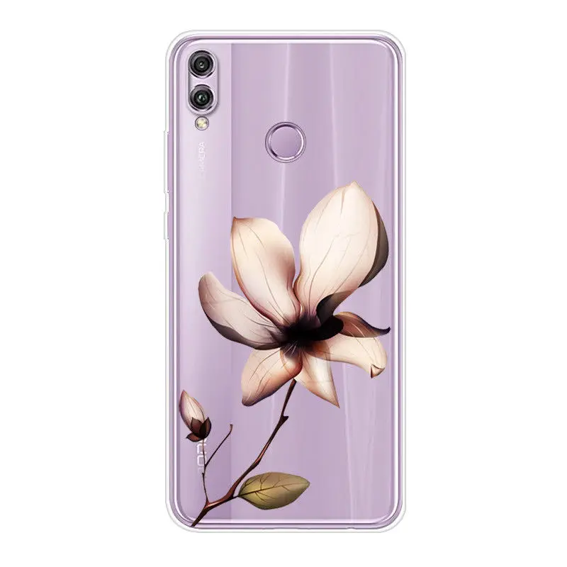 Чехол для Huawei Honor 8X чехол силиконовый мягкий из ТПУ телефона 8 X Honor8X Φ JSN L21 задняя