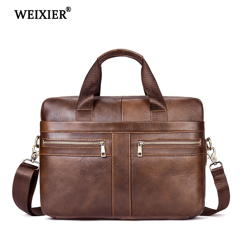 

Hot Simple Classic Multi-Function Genuine Leather Handbag Large-Capacity Design Fashion Business Travel Handbag