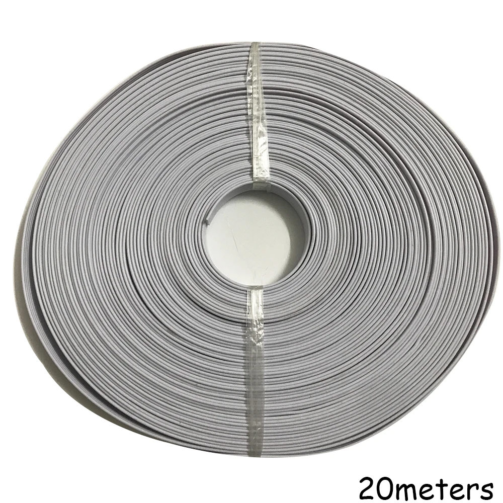 20 метров 24AWG 26AWG 8P синий белый кабель красный ленточный ПВХ луженая медная