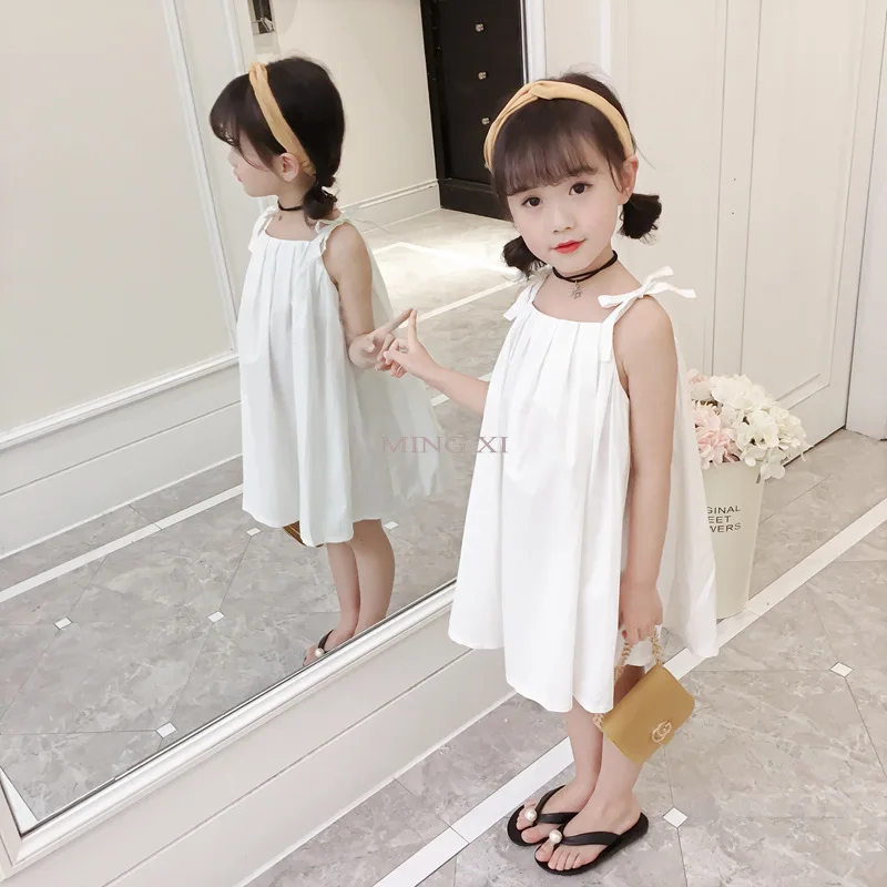 Summer new 2018 children's clothing girls petti dress strap thin vest | Детская одежда и обувь