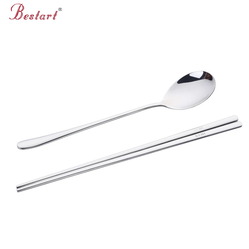 Набор палочек и ложек из нержавеющей стали 304 18/8|stainless steel chopsticks|steel chopsticks304 stainless
