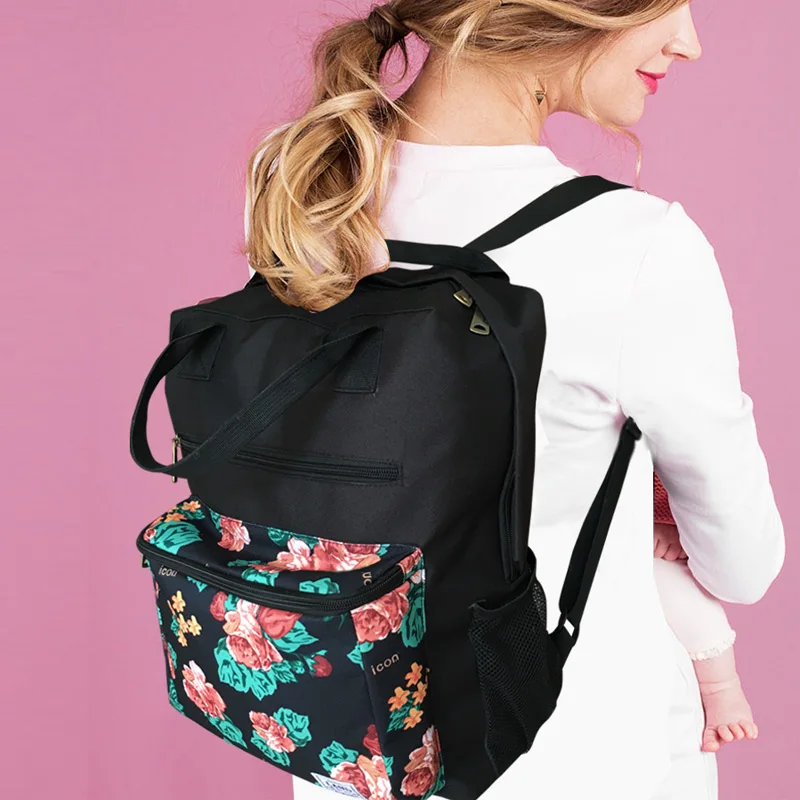 Модная Большая вместительная водонепроницаемая сумка для подгузников