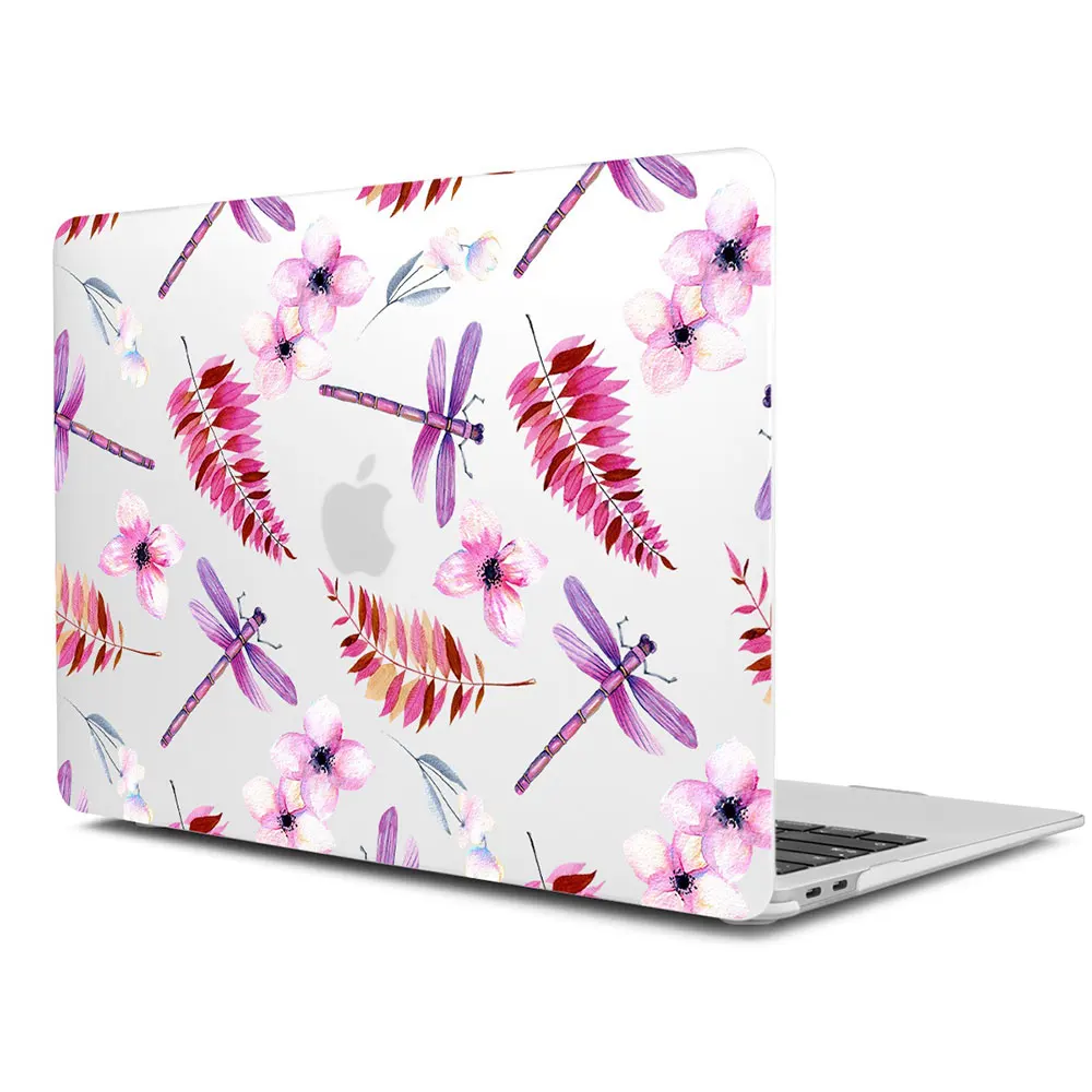 X057 Матовый прозрачный чехол для ноутбука Apple MacBook Pro retina 12 13 15 Touch Bar& Air 11 13,3 дюймов A1932 - Цвет: X057