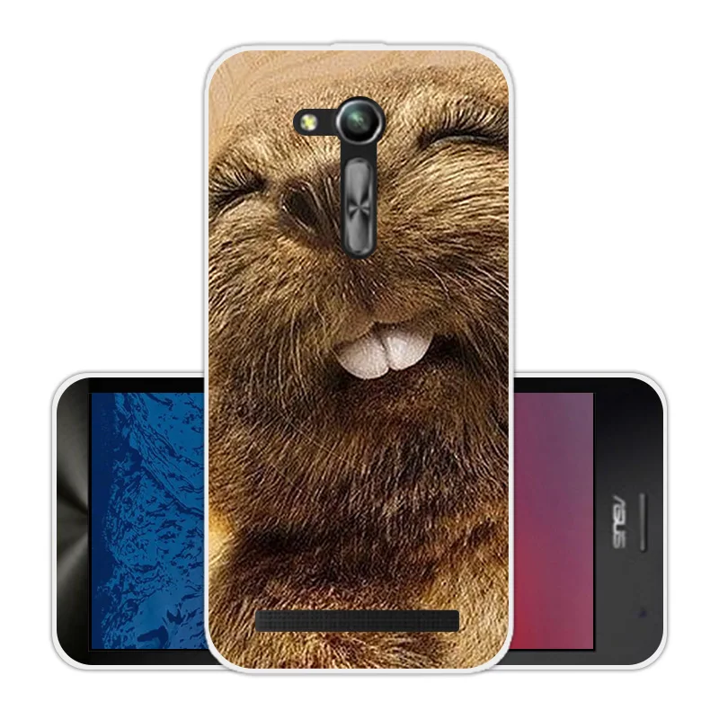 Мягкий ТПУ чехол для телефона Asus Zenfone GO 2nd Gen zb452кг ASUS_X014D ZB450KL 4 5 дюйма прозрачный