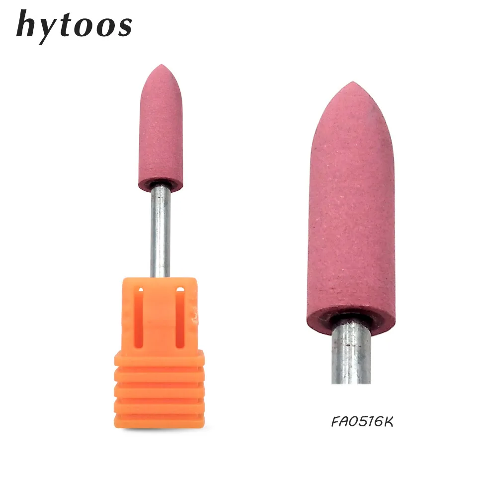 HYTOOS 5*16 мм Силиконовые педикюр бурильные долото 3/32 &quotРотари Burr Биты для дрель