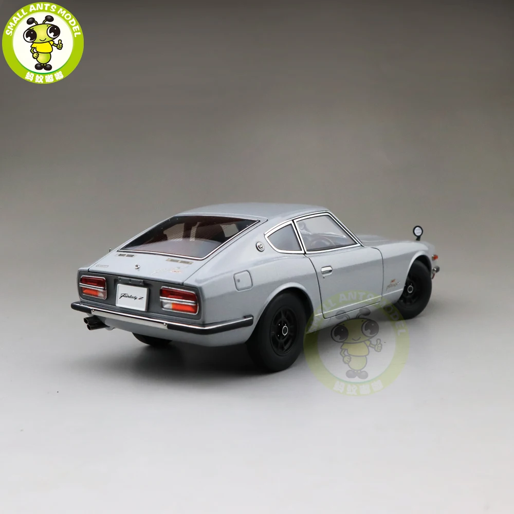 1/18 Autoart 77437 1969 Nissan Fairlady Z432 PS30 литой модельный автомобиль игрушки для мальчиков и девочек, подарок на день рождения серебро