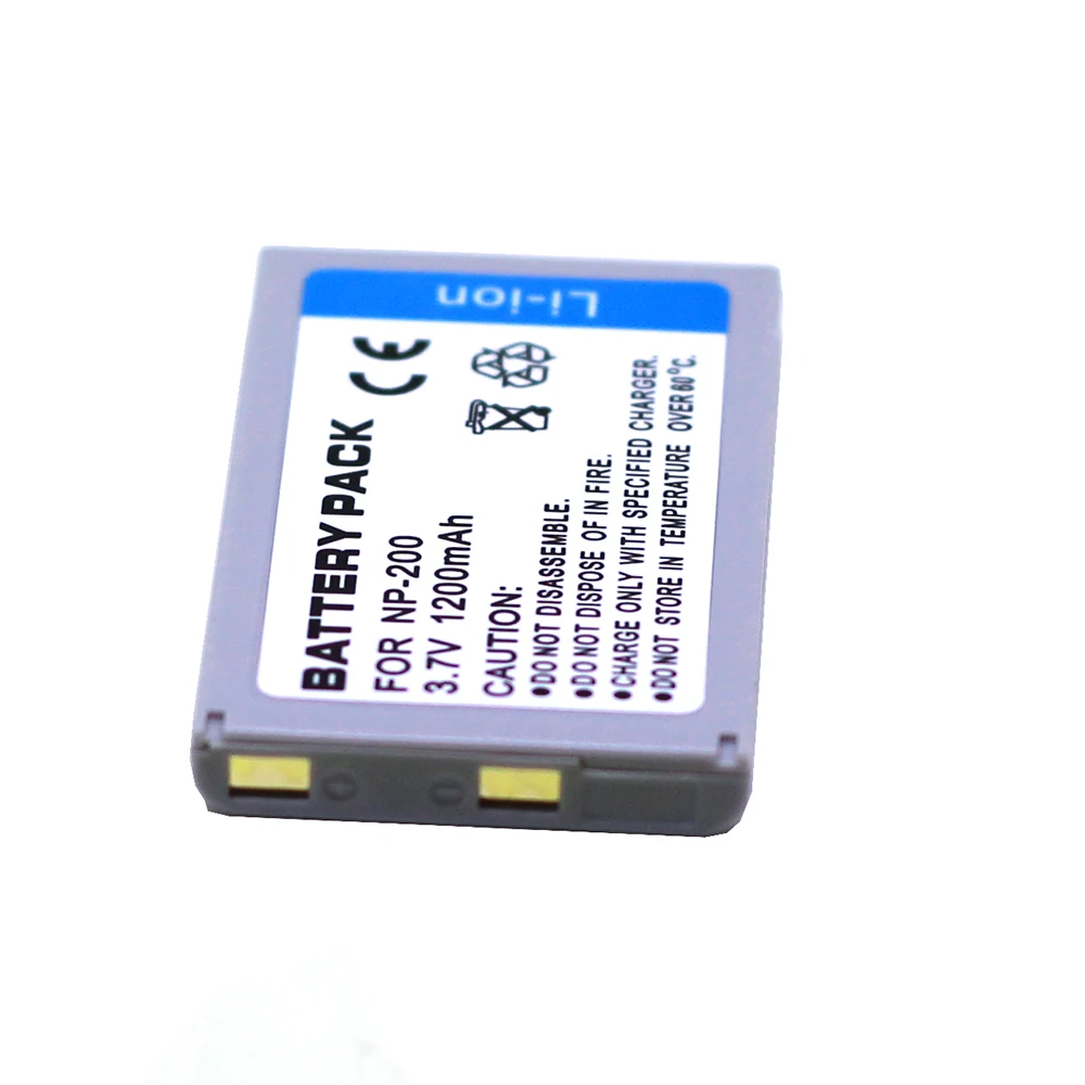3Pcs 1200mAh NP-200 NP200 lithium batteries NP 200 Digital Camera Battery For KonicaMinolta DiMAGE Xg X Xi Xt X20 X21 | Электроника