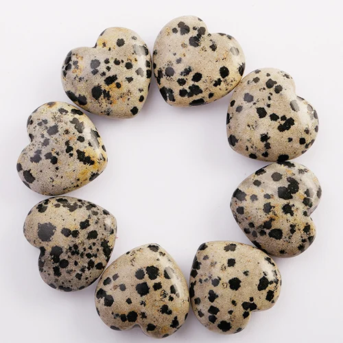 Speckle stone Любовь Сердце-образный камень ювелирные изделия без отверстия натуральный агат кристалл драгоценный камень DIY производство серьги ожерелье свадебные аксессуары 16 шт./лот - Цвет: Speckle stone