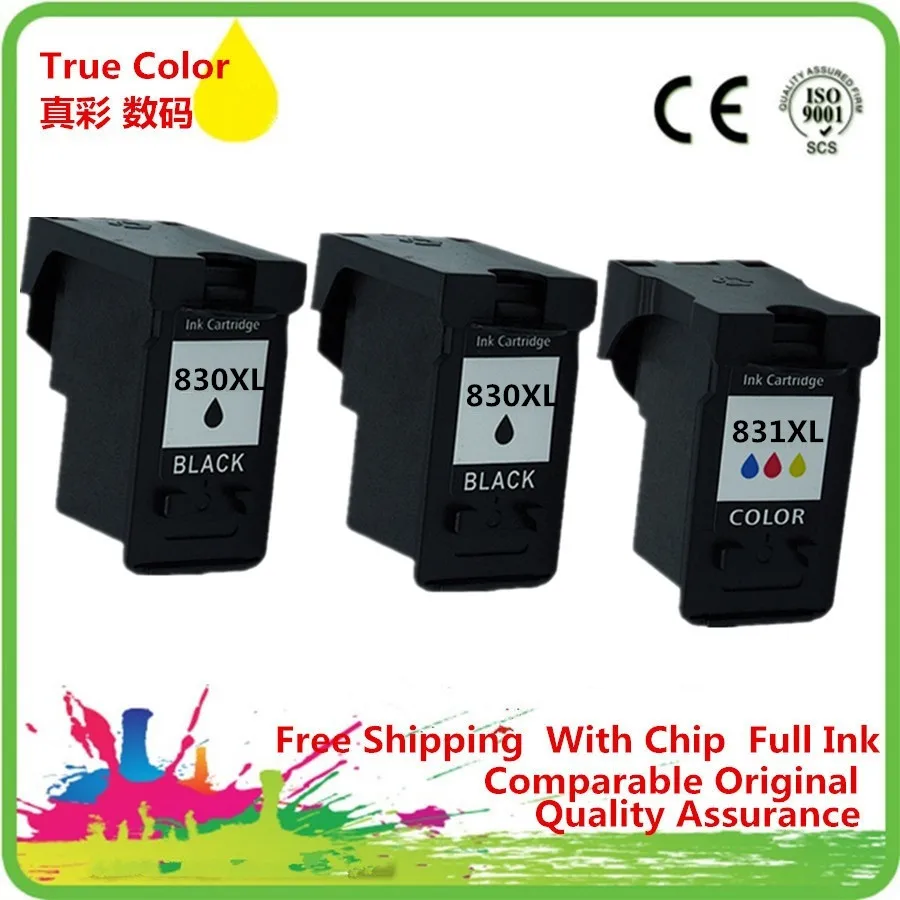 Чернильный картридж для принтера тонер Canon PG 830 830BK PG830 PG830BK CL 831 CL831 Pixma iP1180 iP1880 iP1980