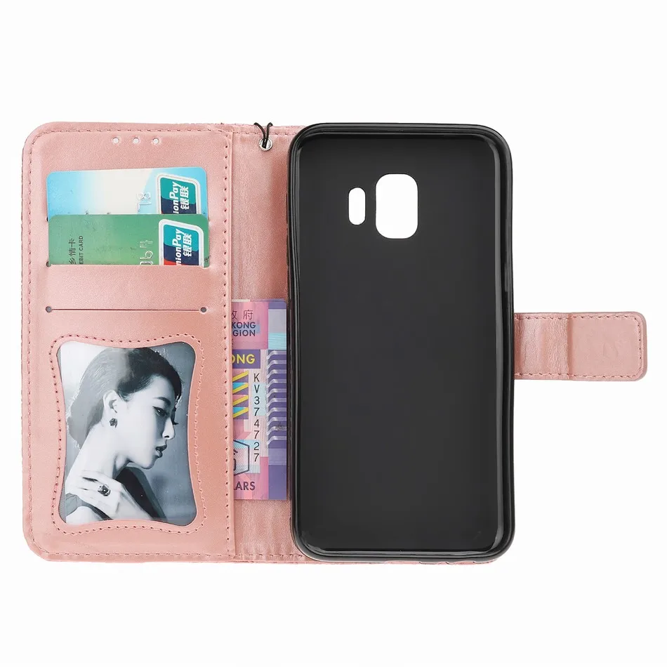 Милая кожаная рамка для Капа samsung Galaxy Note 3 4 8 9 S10E S10 Plus S9 S8 ротанговый чехол S7 Edge S6 S5 S4 S3 простая сумка для телефона E27F