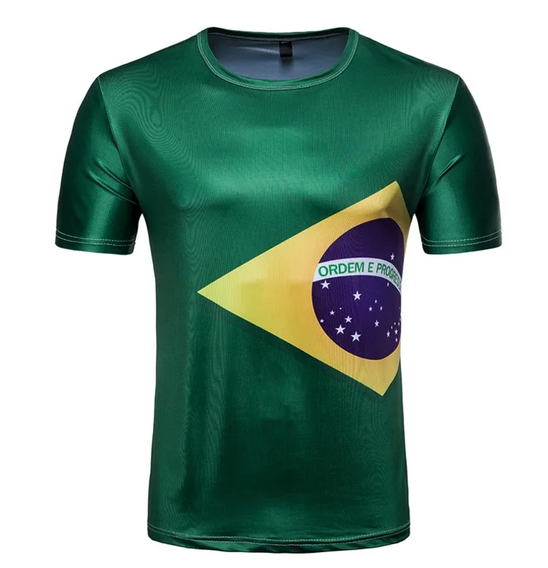 2018 футбольная Джерси Бразилия Франция Англия Аргентина Fan рубашка футбольные - Фото №1