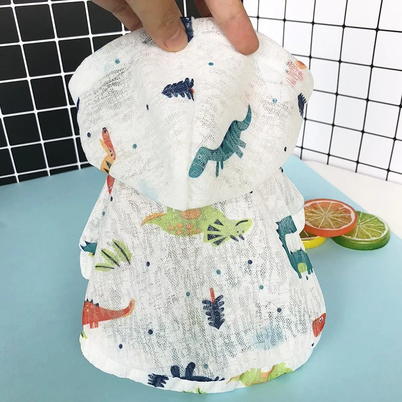 Милый Летний тканевый костюм для собак дышащая сетка INS куртка животных с