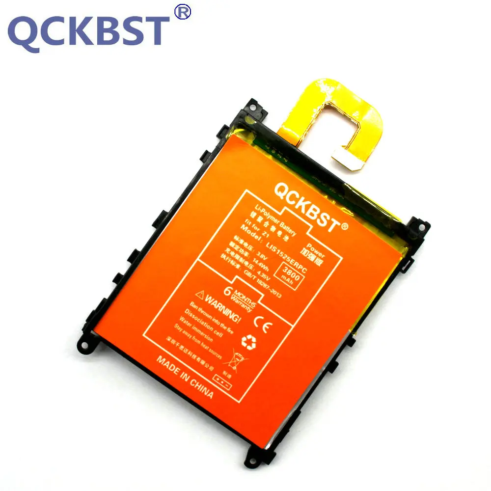 Литий-ионный аккумулятор QCKBST LIS1525ERPC для телефона Sony Xperia Z1 L39 C6902 C6903 C6916 C6943 большой