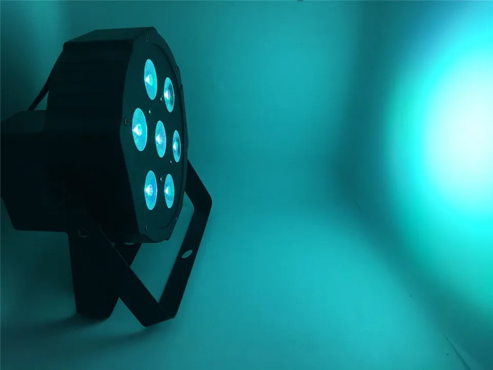 CREE RGBW 7x12 W LED плоский SlimPar Quad Luce 4in1 DJ Wash сценический свет dmx luce della lampada 4/8 channes|light dmx|stage