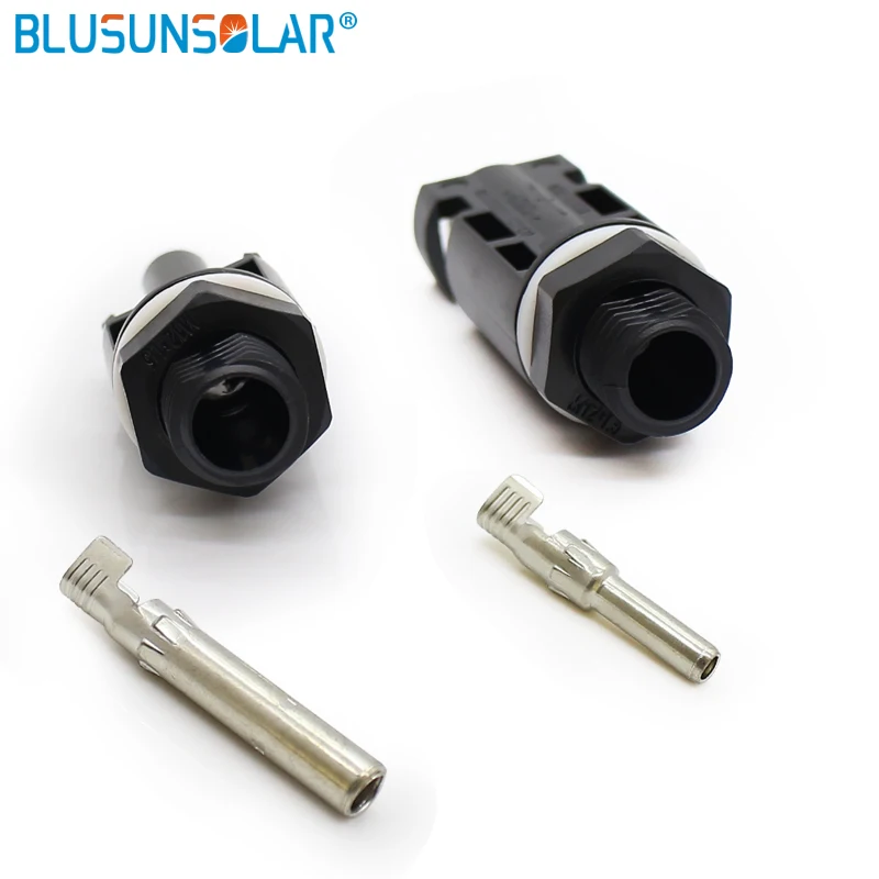 Blusunsolar Солнечная Pv Панель солнечных батарей Mouted разъем M12 панель Разъем Мужской