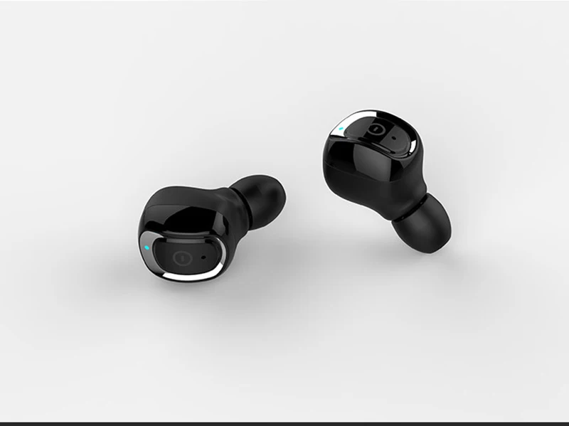 Водонепроницаемые Bluetooth гарнитуры двойные наушники стерео Беспроводная Спортивная гарнитура