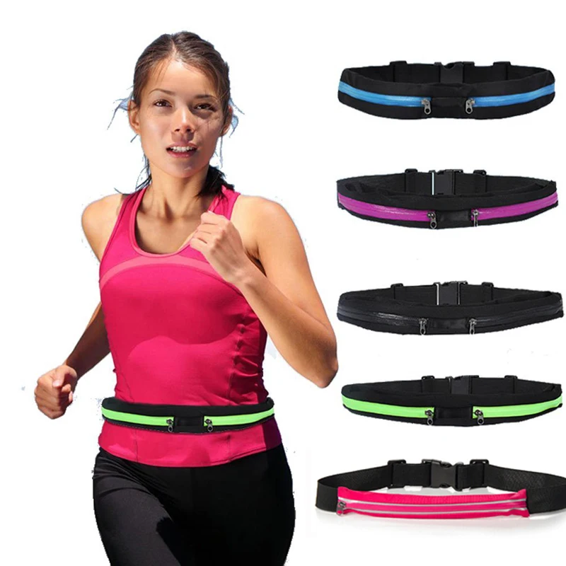Портативный открытый Водонепроницаемый Бег талии сумка унисекс беговые