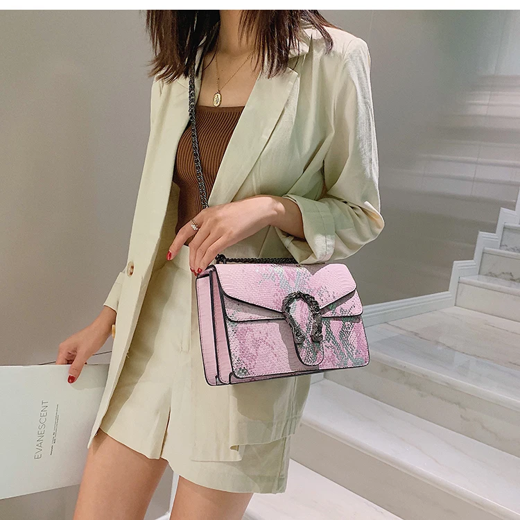BXX Sac/ модные роскошные сумки для женщин, дизайнерская маленькая квадратная сумка через плечо с цепочкой ZD150