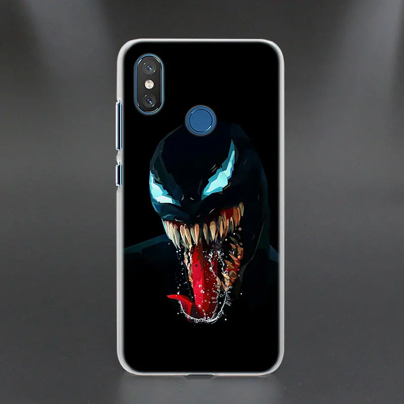 Чехол для телефона Venom MARVEL s для Xiao mi Red mi Note 7 5 6Pro 4X5 5A 6A mi A1 A2 8 Lite жесткий чехол-накладка