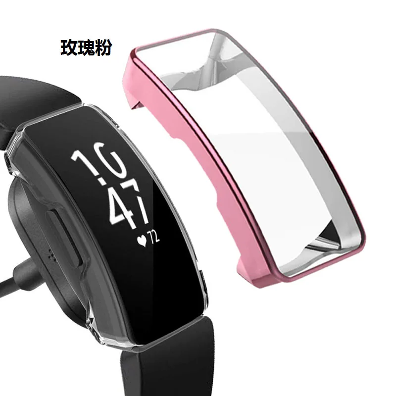 TPU Protective Case Shell Cover for Fitbit Inspire Smart Watch Replacement fitbit HR Accessories | Электроника