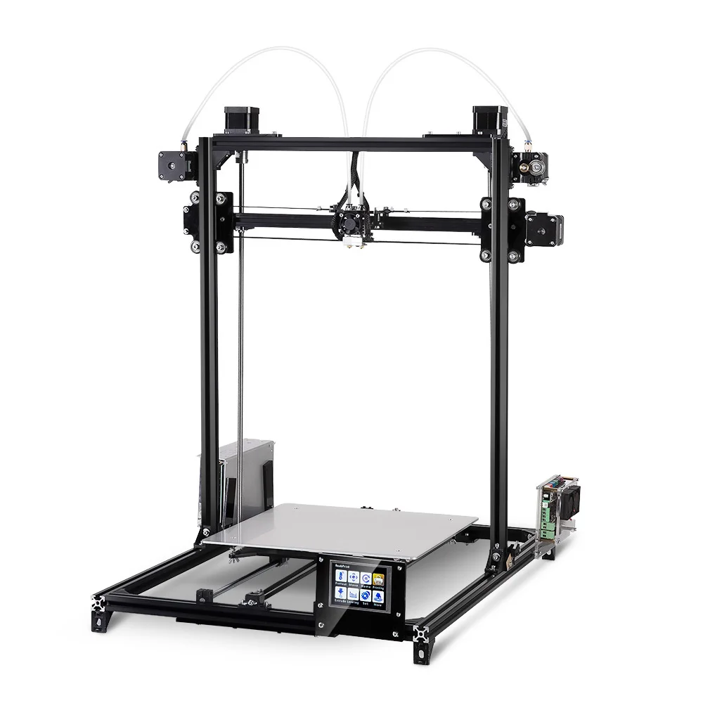 FLSUN i3 плюс Сенсорный экран двойной экструдер DIY 3d Принтер Комплект 30x30x42 см|3D