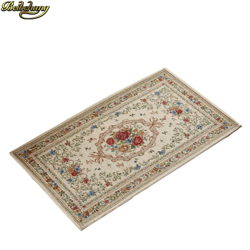Коврик beibehang в европейском пасторальном стиле нескользящий домашний ковер для