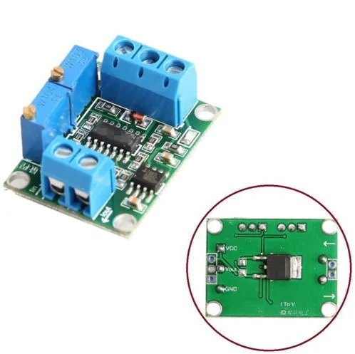 Модуль преобразования постоянного тока в напряжение кондиционер с 4 ~ 20 мА до 0 5 3 В