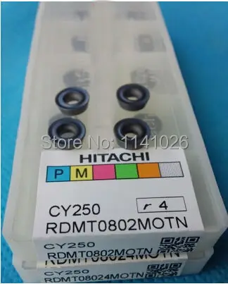 Бесплатная доставка HITACHI RDMT0802 MO TN CY250 твердосплавная вставка для режущего