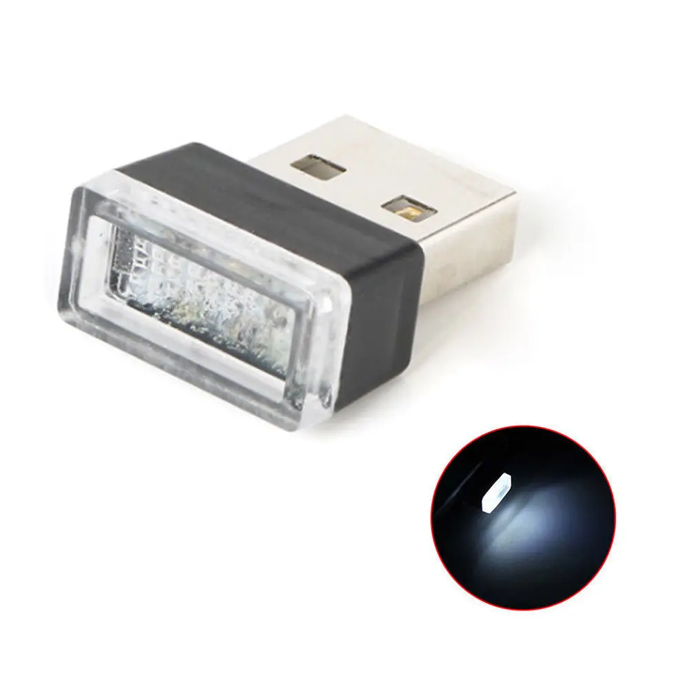 Новинка 2018 автомобильная атмосферная лампа с USB светодиодная мини новинка