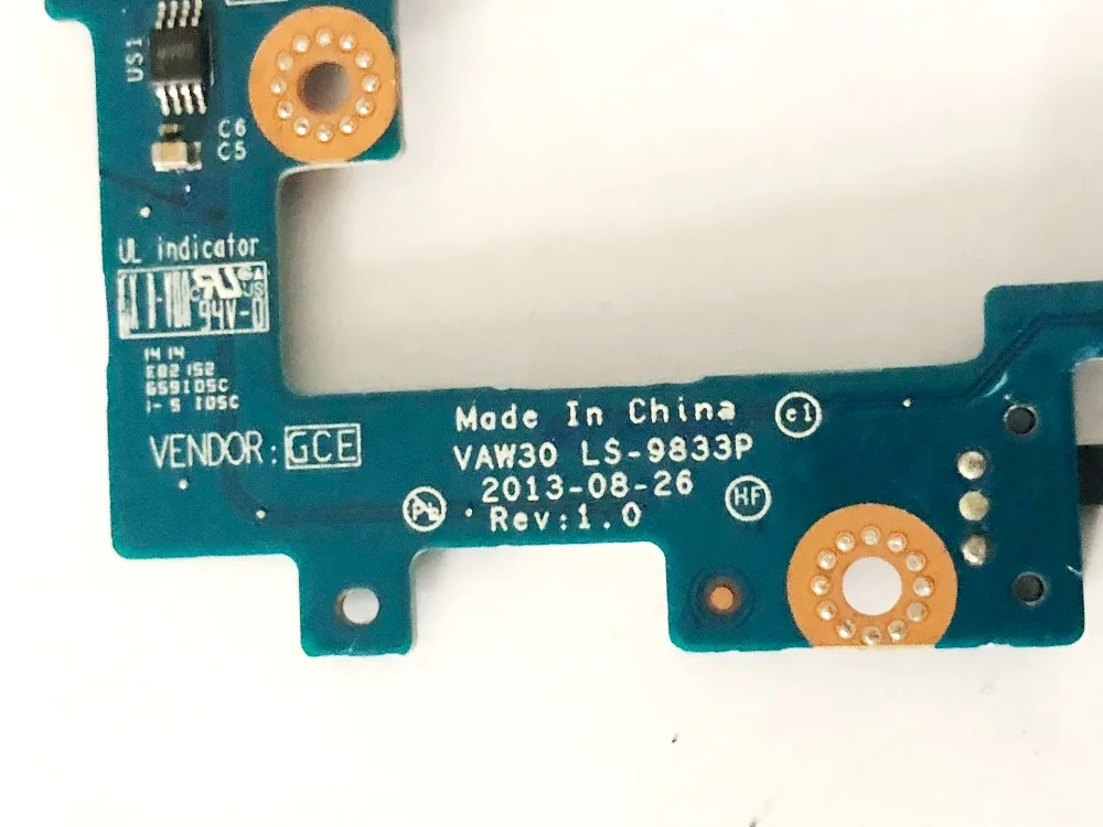 Оригинальный беспроводной коммутатор для Dell E5440 USB Дочерняя плата VAW30 LS-9833P широта