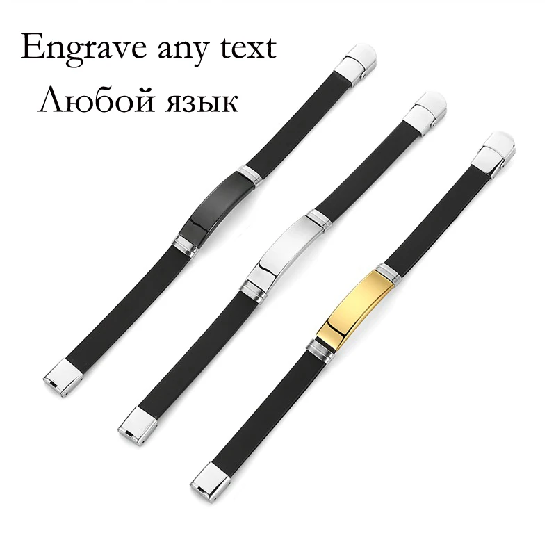 Мужской кожаный браслет модный из нержавеющей стали | Украшения и аксессуары